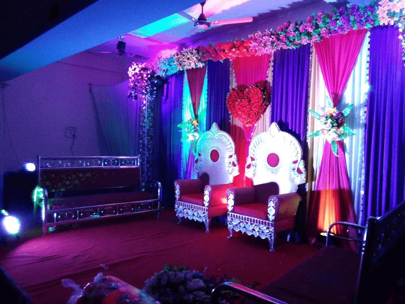 Venue setup